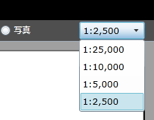 縮尺1：2500